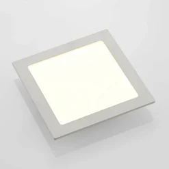 Prios LED inbouwlamp Helina, wit, 22 cm, 18 W, dimbaar