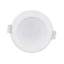 Prios LED inbouwlamp Rida, set van 10, wit, 15 cm, CCT, IP44
