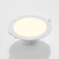Prios LED inbouwlamp Rida, 3 stuks, wit, 23 cm, 25W, CCT, IP44