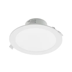 Prios LED inbouwlamp Rida, 10st, wit, 23cm, 25W, CCT, IP44