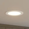 Prios LED inbouwspot Rida, wit. Ø 15 cm, CCT, IP44