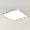 Prios LED paneel Gelora, 40 cm, 4.000 K, zilverkleurig, aluminium