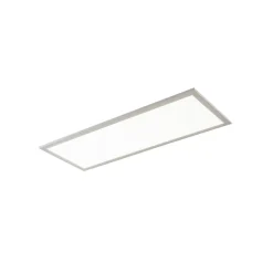 Prios LED paneel Gelora, 80 cm, 4.000 K, zilverkleurig, aluminium