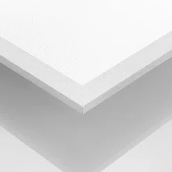 Prios LED paneel Gelora, 80 cm, 4.000 K, zilverkleurig, aluminium