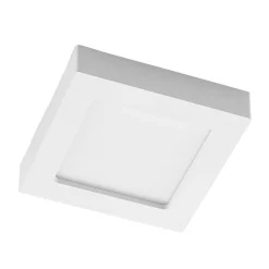 Prios LED plafondlamp Alette, wit, 17,2 cm, dimbaar