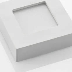 Prios LED plafondlamp Alette, wit, 12,2 cm, dimbaar