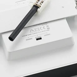 Prios LED plafondlamp Alette, zwart, 24 W, CCT, dimbaar