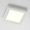 Prios LED plafondlamp Alette, wit, 22,7 cm, 18W, dimbaar
