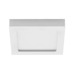 Prios LED plafondlamp Alette, wit, 22,7 cm, 18W, dimbaar
