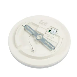 Prios LED plafondlamp Artin, Ø 28 cm, wit, CCT, IP65