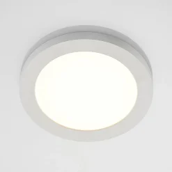 Prios LED plafondlamp Aureka, set van 3, sensor, Ø 23 cm, wit