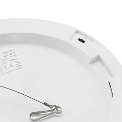 Prios LED plafondlamp Aureka, set van 3, sensor, Ø 23 cm, wit