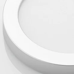 Prios LED plafondlamp Edwina, zilver, 25 cm, set van 3