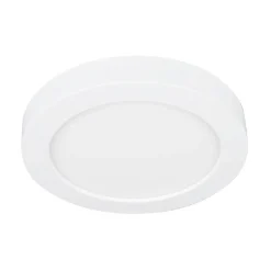 Prios LED plafondlamp Edwina, wit, 23 cm, set van 2