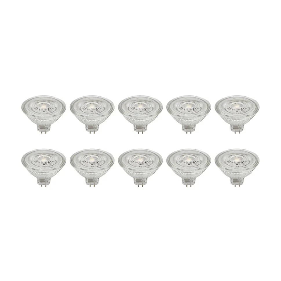 Prios LED reflectorlamp GU5.3 4.9W 500lm 36° helder 827 set van 10