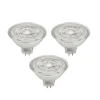 Prios LED reflectorlamp GU5.3 4.3W 345lm 36° helder 830 set van 3