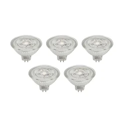 Prios LED reflectorlamp GU5.3 4.3W 345lm 36° helder 840 set van 5