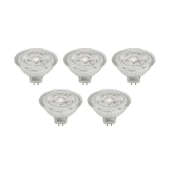 Prios LED reflectorlamp GU5.3 4.9W 500lm 36° helder 840 set van 5