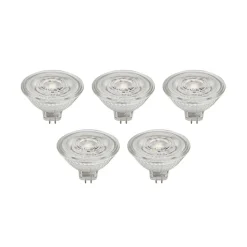 Prios LED reflectorlamp GU5.3 4.3W 345lm 36° helder 827 set van 5