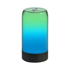 Prios LED tafellamp Valtari, wit, hoogte 19 cm, RGB