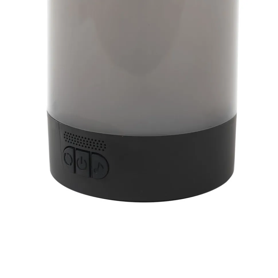 Prios LED tafellamp Valtari, wit, hoogte 19 cm, RGB