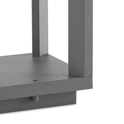 Prios LED tuinpadverlichting Gamion, 60 cm, antraciet, metaal, IP54