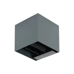 Prios LED wandlamp op zonne-energie Lius, hoogte 15 cm, bewegingsmelder