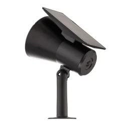 Prios LED-zonneschijnwerper Birko, hoogte 56 cm, zwart, grondspies