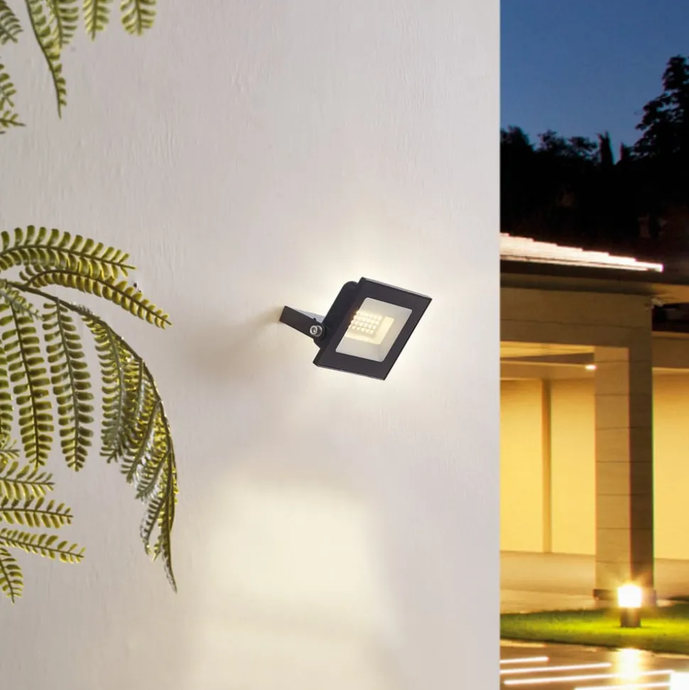 Prios Maikel buitenspot, 20W, 1500lm, metaal