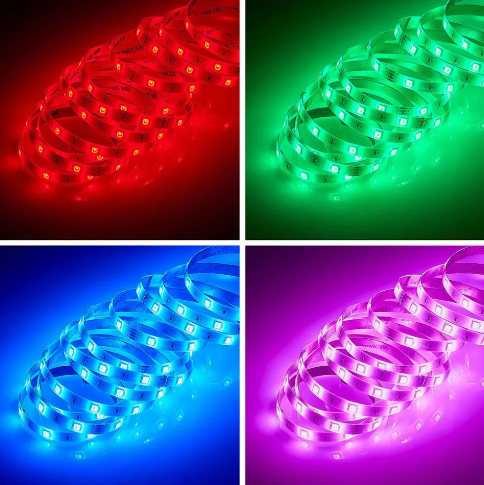 Prios Mekhi LED strip, RGB, 10 m