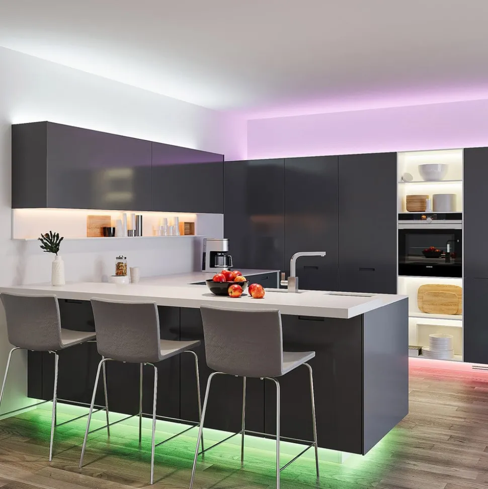 Prios Mekhi LED strip, RGB, 10 m