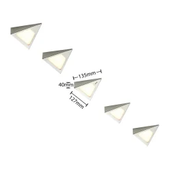 Prios Odia LED meubelverlichting 5-lamps