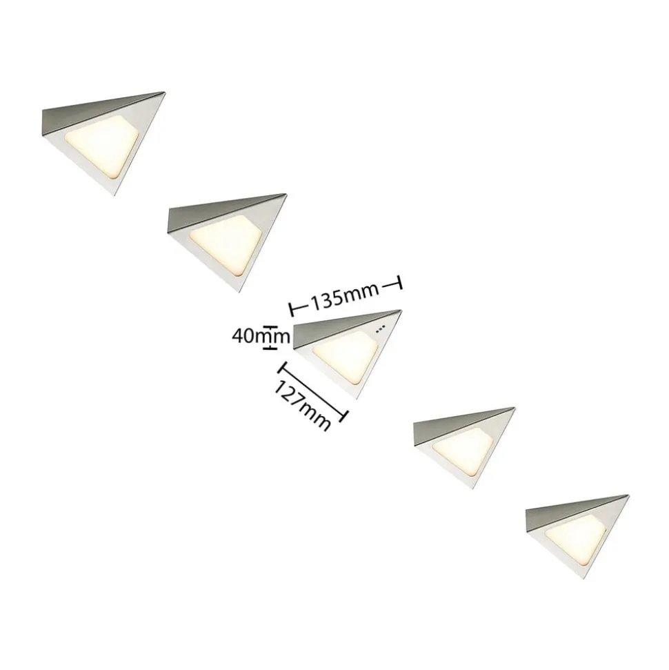 Prios Odia LED meubelverlichting 5-lamps