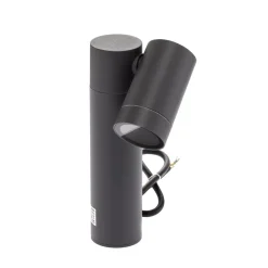 Prios prikspot Tulimar, hoogte 40 cm, antraciet, aluminium