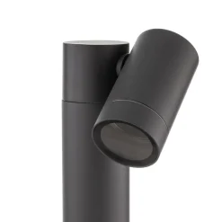 Prios prikspot Tulimar, hoogte 40 cm, antraciet, aluminium