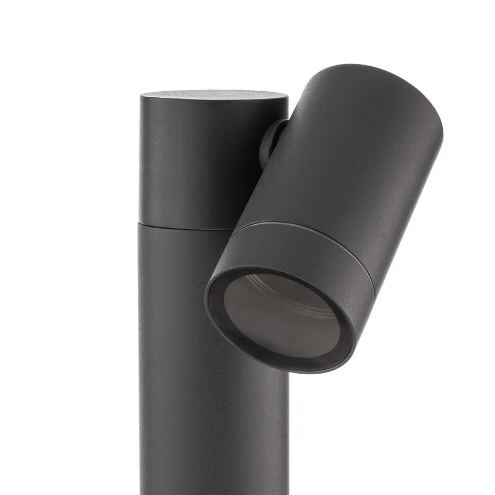 Prios prikspot Tulimar, hoogte 40 cm, antraciet, aluminium