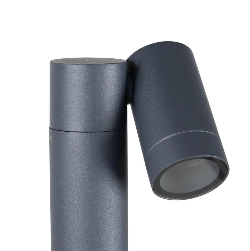 Prios prikspot Tulimar, hoogte 40 cm, antraciet, aluminium