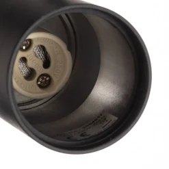 Prios railspot Jorell, zwart, 1-lamp, GU10, metaal