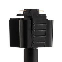 Prios railspot Jorell, zwart, 1-lamp, GU10, metaal