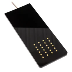 Prios Rixa LED meubelverlichting, zwart, 3 stuks