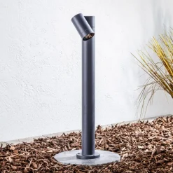 Prios tuinpadverlichting Tulimar, 1-lamp, 60cm, metaal, IP65