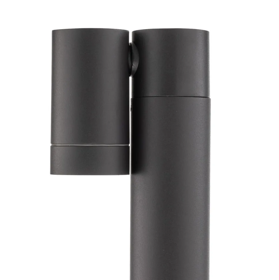 Prios Tulimar sokkellamp, 45cm, antraciet 1-lamp, metaal