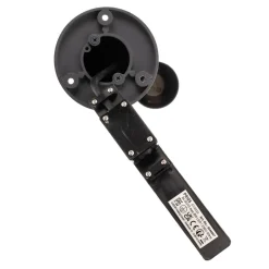 Prios Tulimar sokkellamp, 45cm, antraciet 1-lamp, metaal