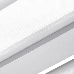 Prios Yuela LED plafondlamp, DALI, 120 cm, wit