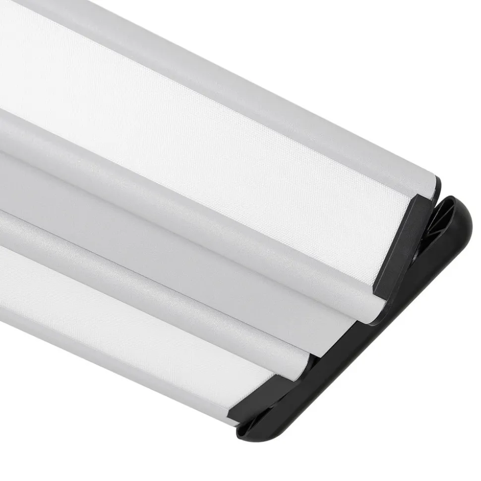 Prios Yuela LED plafondlamp, DALI, 120 cm, wit