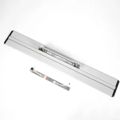 Prios Yuela LED plafondlamp, DALI, 120 cm, wit