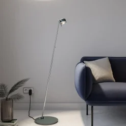 Puk Mini Floor Single LED mat/helder antraciet