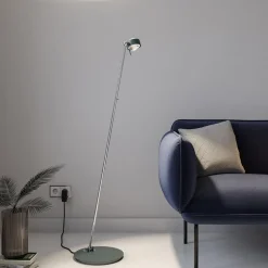 Puk Mini Floor Single LED mat/helder antraciet