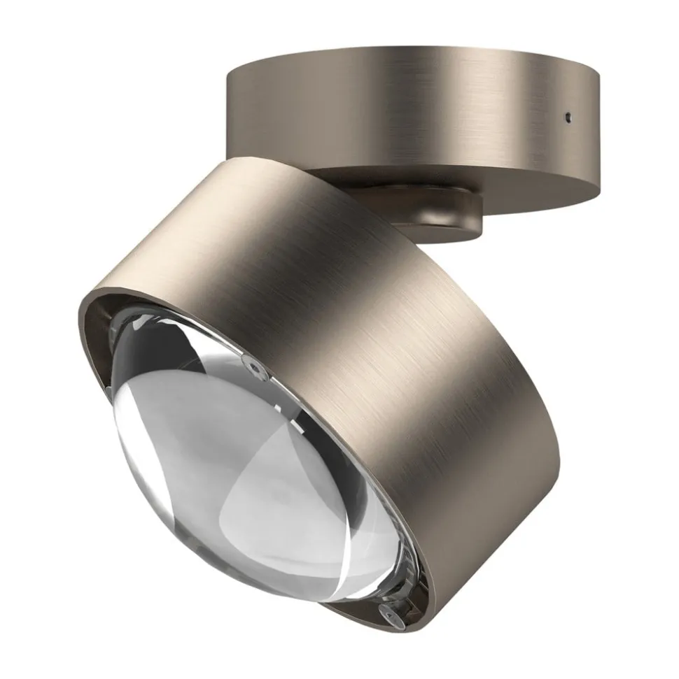 Puk Mini Move LED, heldere lens, mat nikkel