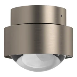 Puk Mini Move LED, heldere lens, mat nikkel